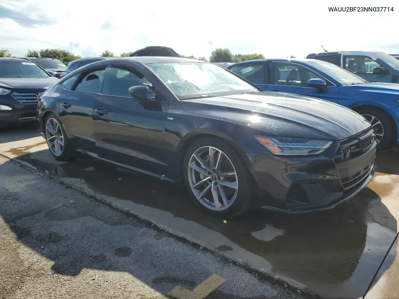 Auction sale of the 2022 Audi A7 , vin: WAUU2BF23NN037714, lot number: 73785394