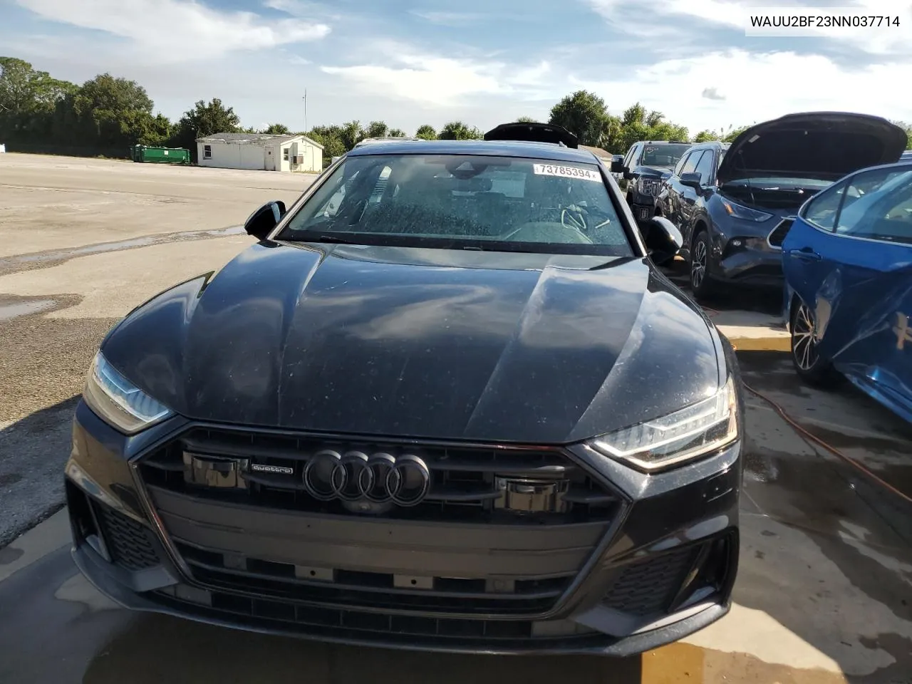 Auction sale of the 2022 Audi A7 , vin: WAUU2BF23NN037714, lot number: 73785394