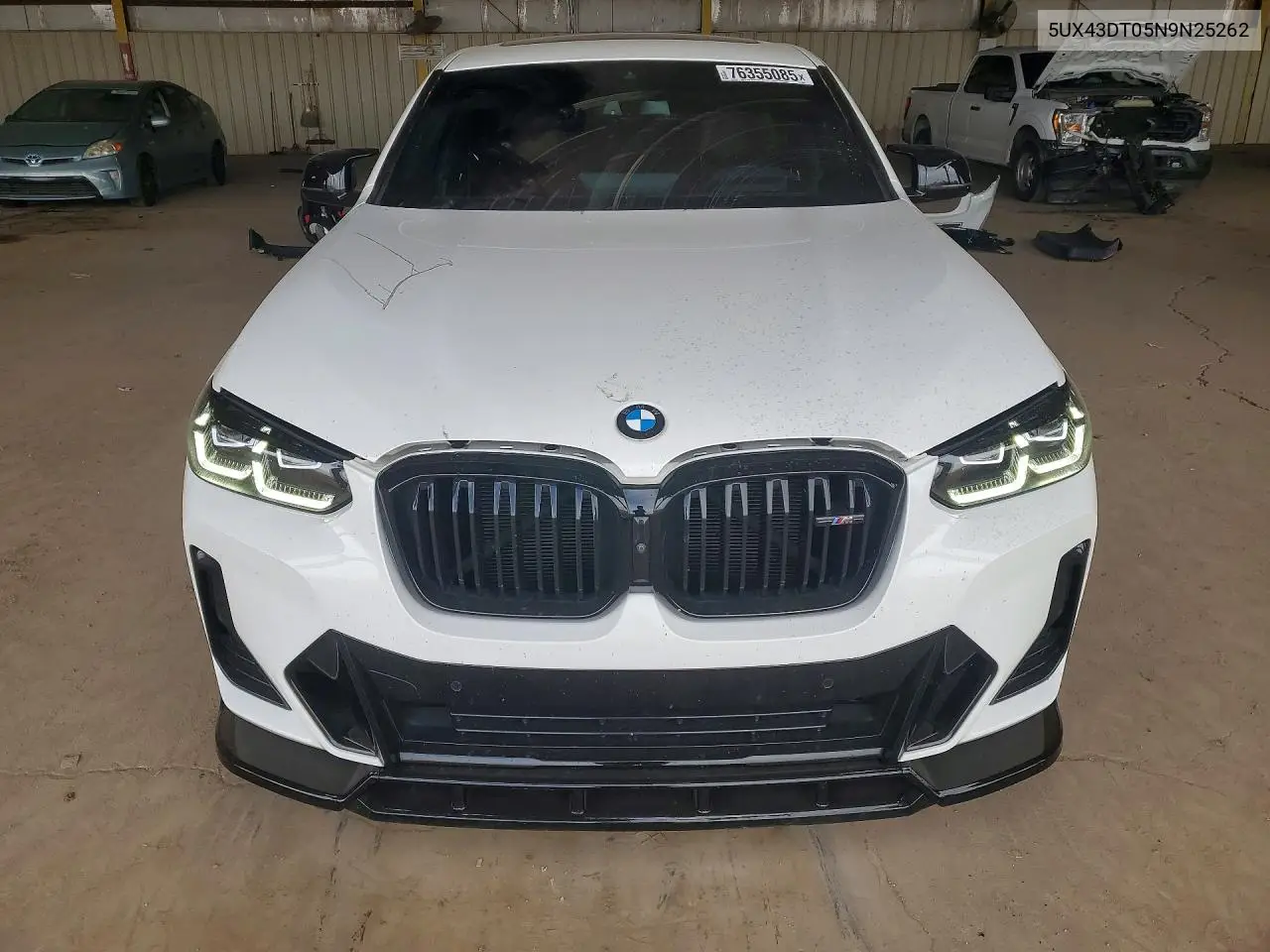 Auction sale of the 2022 BMW X4 , vin: 5UX43DT05N9N25262, lot number: 76355085