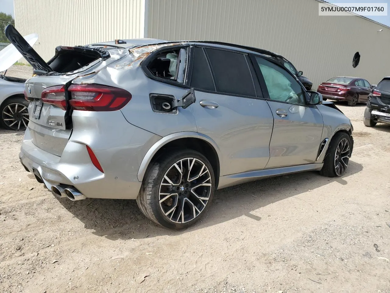 Auction sale of the 2021 BMW X5 , vin: 5YMJU0C07M9F01760, lot number: 64516234