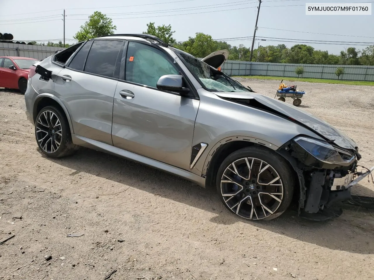 Auction sale of the 2021 BMW X5 , vin: 5YMJU0C07M9F01760, lot number: 64516234