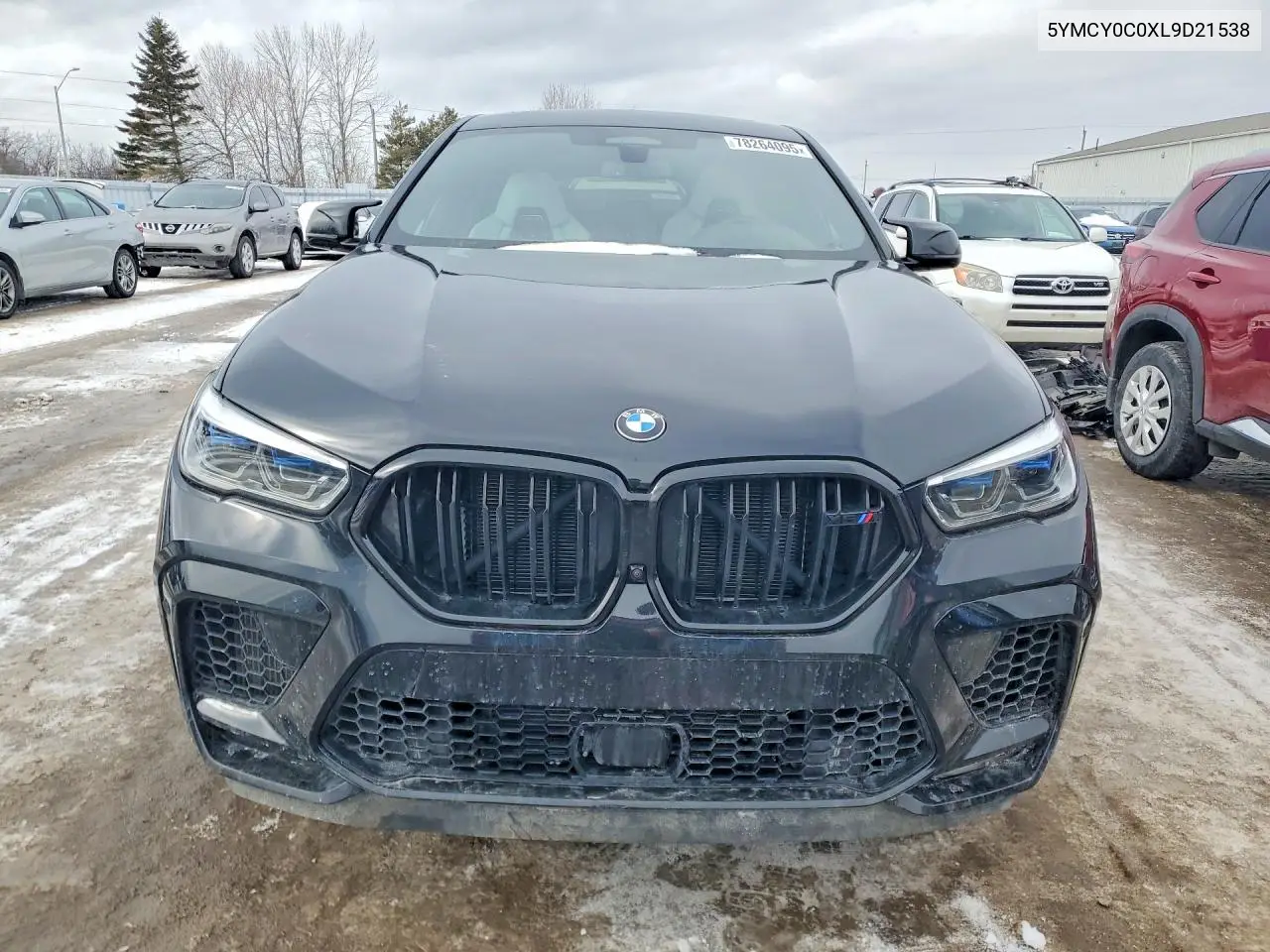 Auction sale of the 2020 BMW X6 , vin: 5YMCY0C0XL9D21538, lot number: 78264095