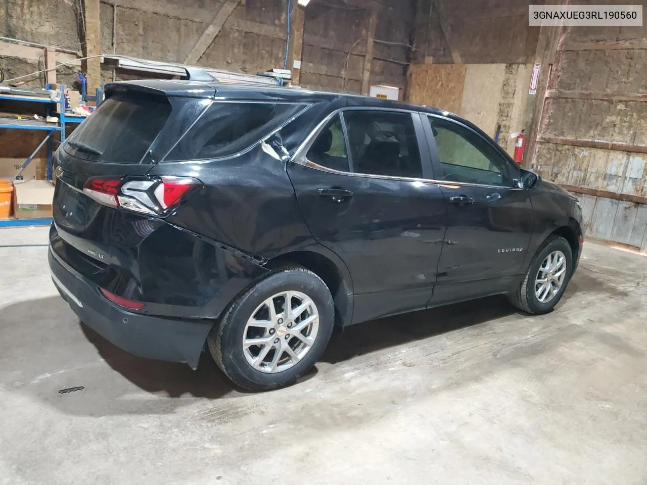 Auction sale of the 2024 Chevrolet Equinox , vin: 3GNAXUEG3RL190560, lot number: 85520284