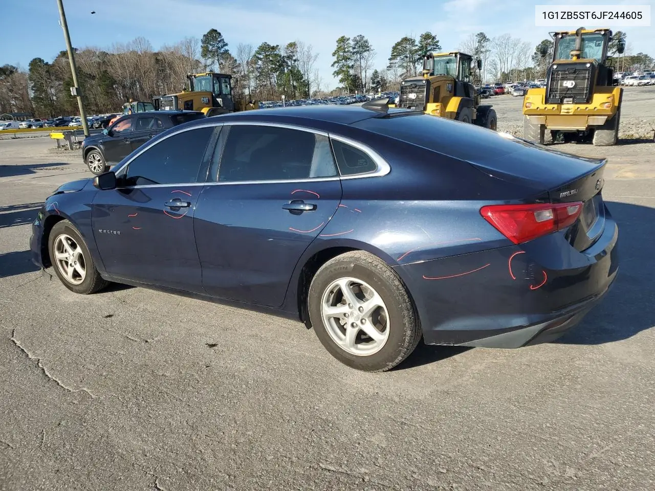 Auction sale of the 2018 Chevrolet Malibu , vin: 1G1ZB5ST6JF244605, lot number: 45519985