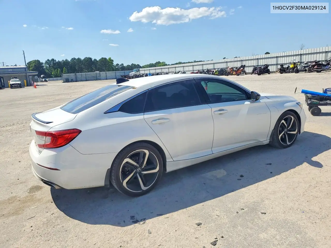 Auction sale of the 2021 Honda Accord , vin: 1HGCV2F30MA029124, lot number: 53501436