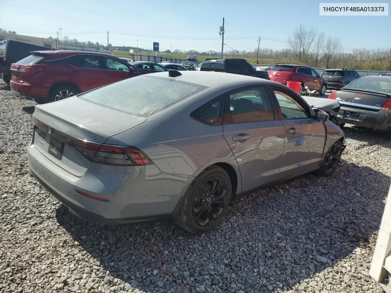 Auction sale of the 2025 Honda Accord , vin: 1HGCY1F48SA013373, lot number: 48770165