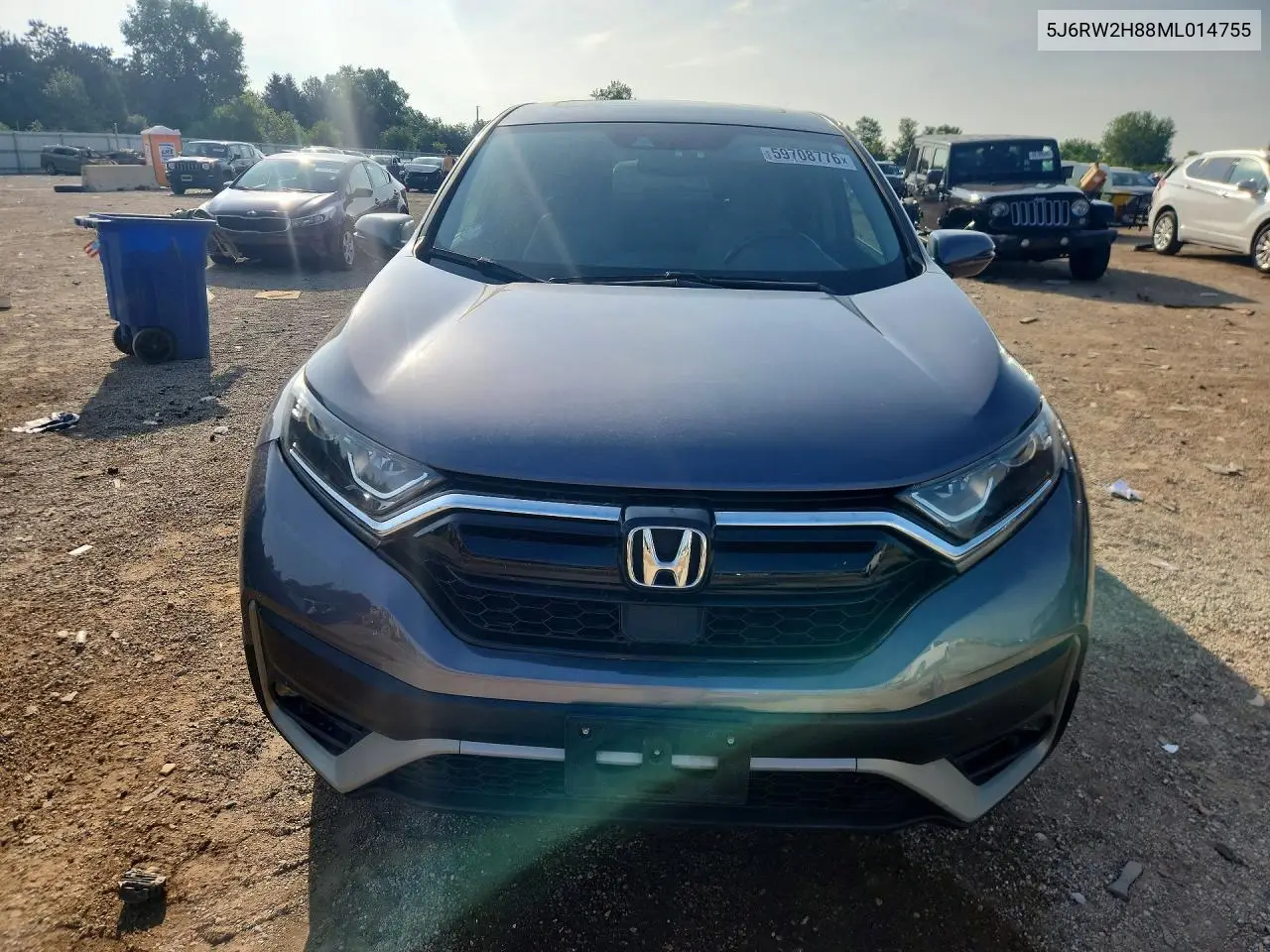 Auction sale of the 2021 Honda CR V , vin: 5J6RW2H88ML014755, lot number: 59708776