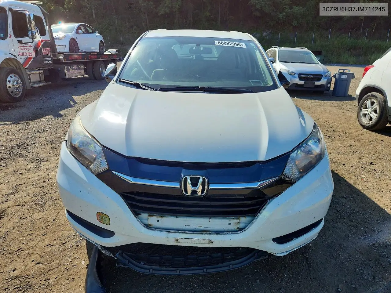 Auction sale of the 2018 Honda HR V , vin: 3CZRU6H37JM714245, lot number: 66892096