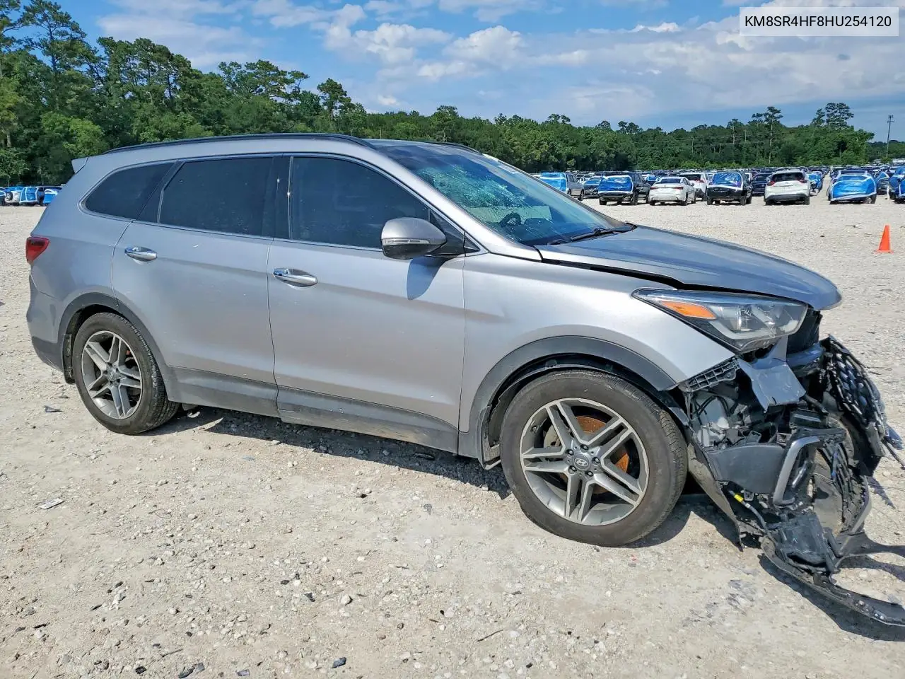 Auction sale of the 2017 Hyundai Santa Fe , vin: KM8SR4HF8HU254120, lot number: 53257486
