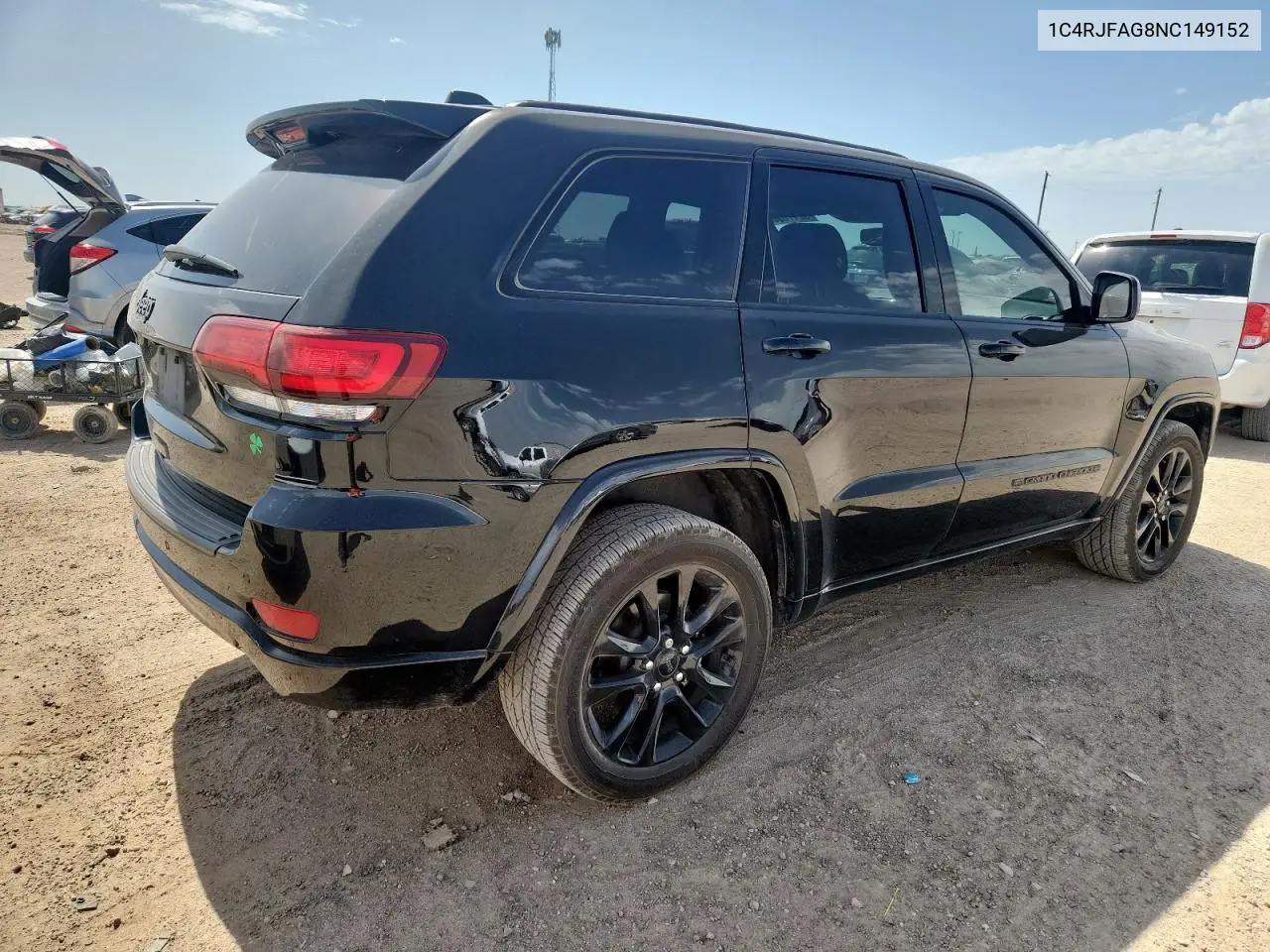Auction sale of the 2022 Jeep Grand Cherokee , vin: 1C4RJFAG8NC149152, lot number: 62176595