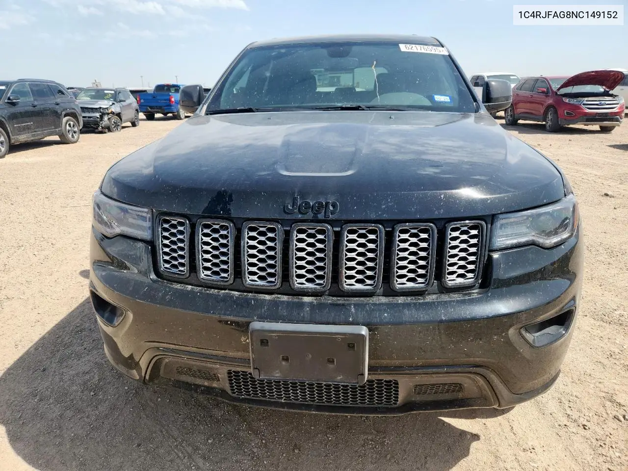 Auction sale of the 2022 Jeep Grand Cherokee , vin: 1C4RJFAG8NC149152, lot number: 62176595