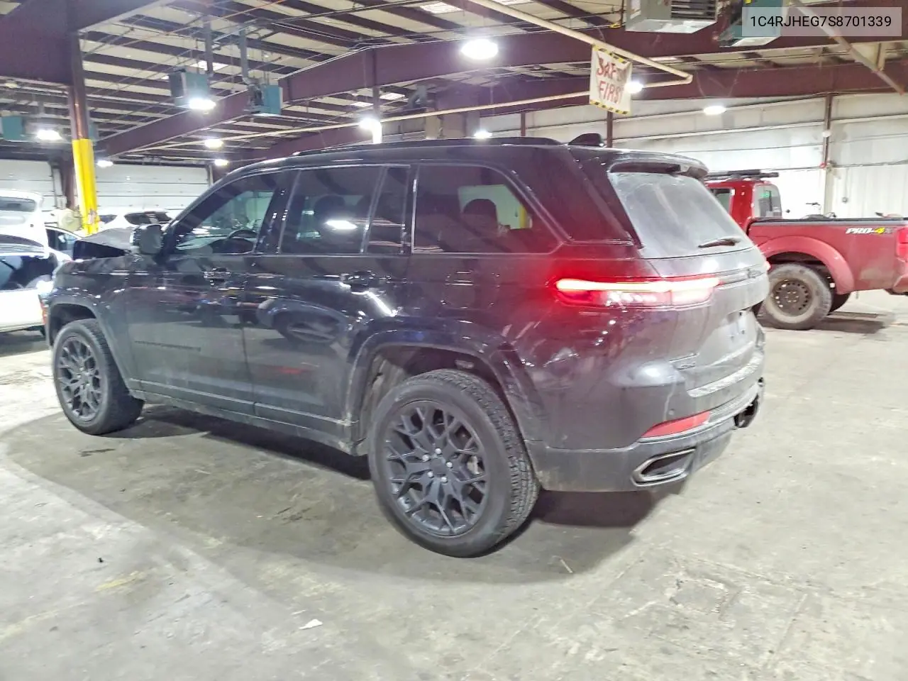Auction sale of the 2025 Jeep Grand Cherokee , vin: 1C4RJHEG7S8701339, lot number: 74771475