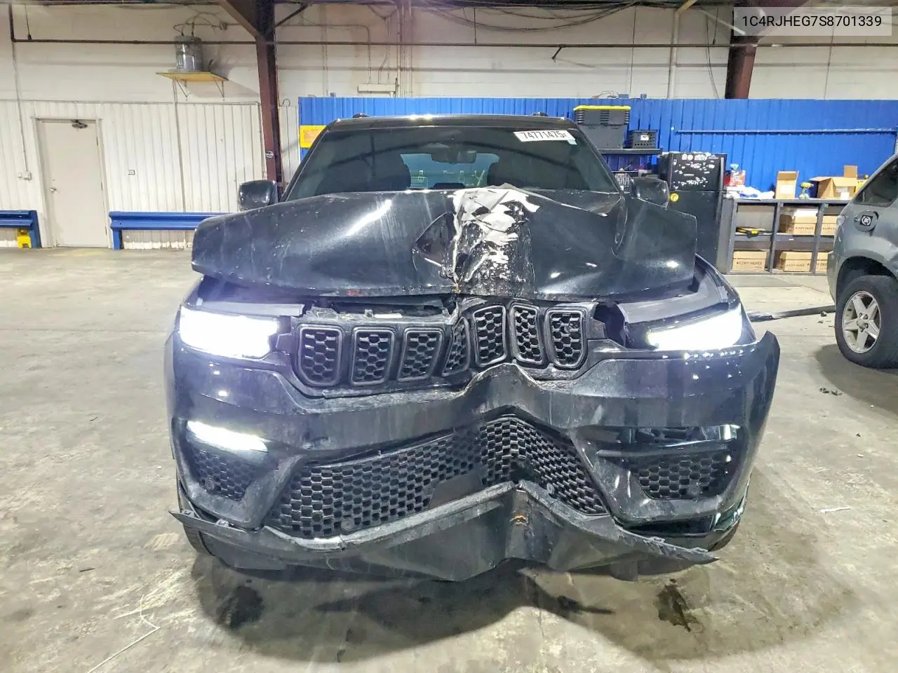 Auction sale of the 2025 Jeep Grand Cherokee , vin: 1C4RJHEG7S8701339, lot number: 74771475