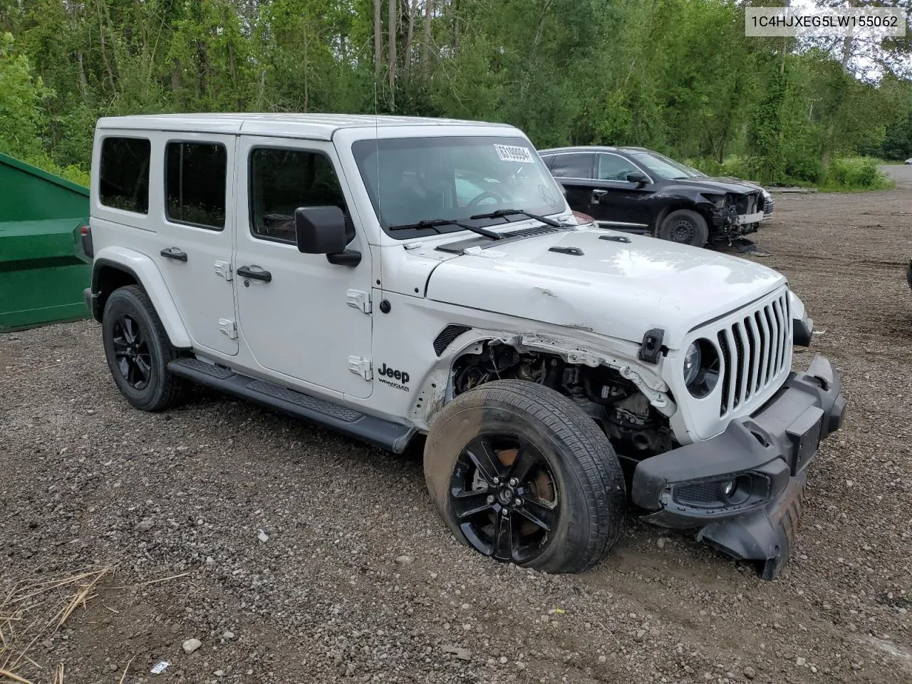 Auction sale of the 2020 Jeep Wrangler , vin: 1C4HJXEG5LW155062, lot number: 63199994