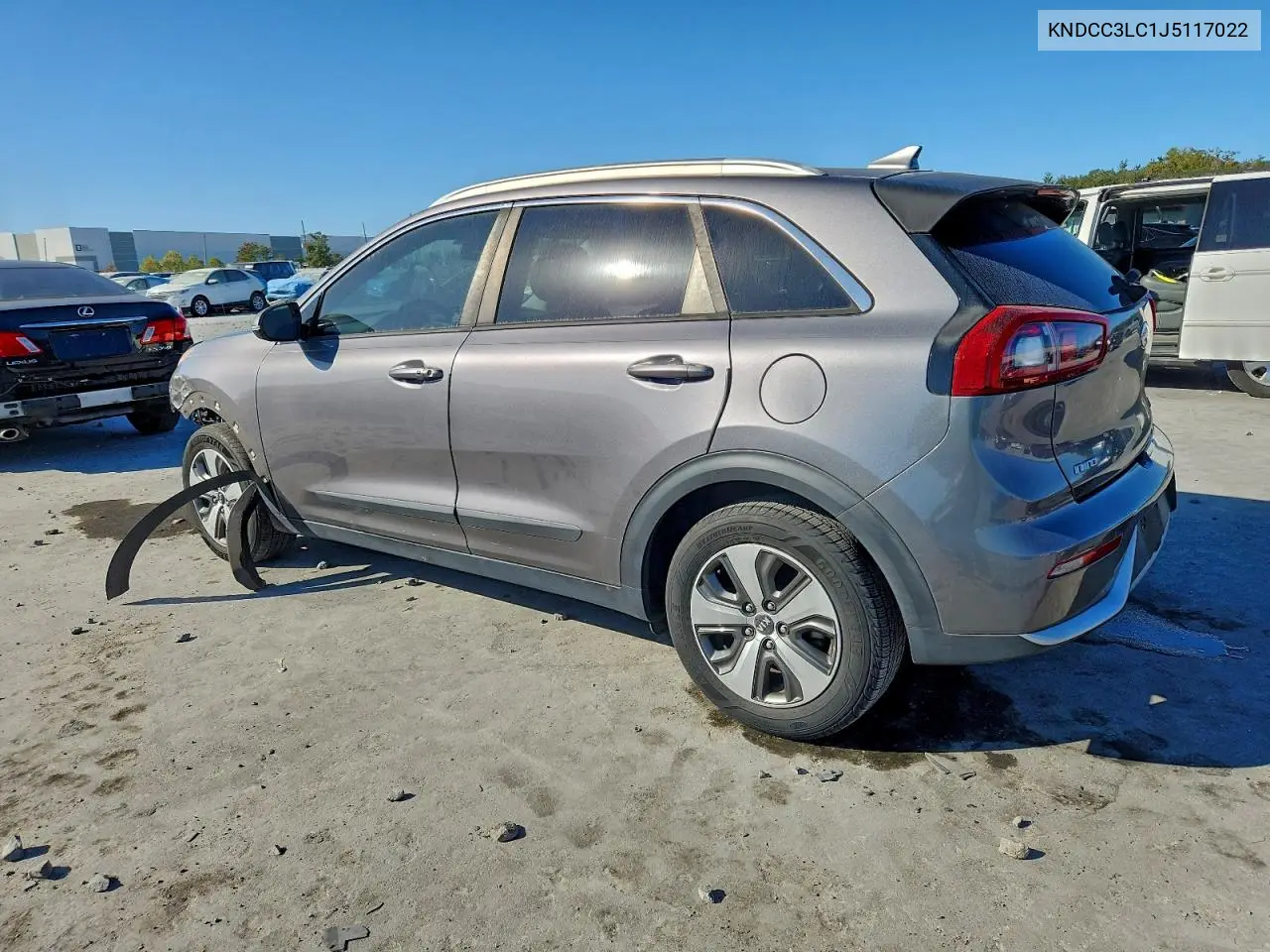Auction sale of the 2018 Kia Niro , vin: KNDCC3LC1J5117022, lot number: 98364745