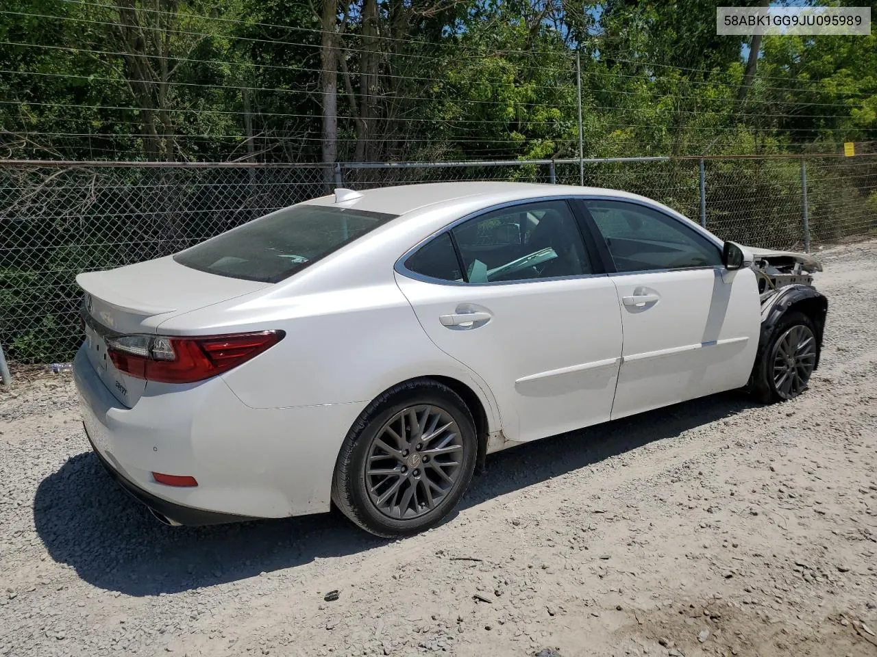 Auction sale of the 2018 Lexus ES , vin: 58ABK1GG9JU095989, lot number: 58677344