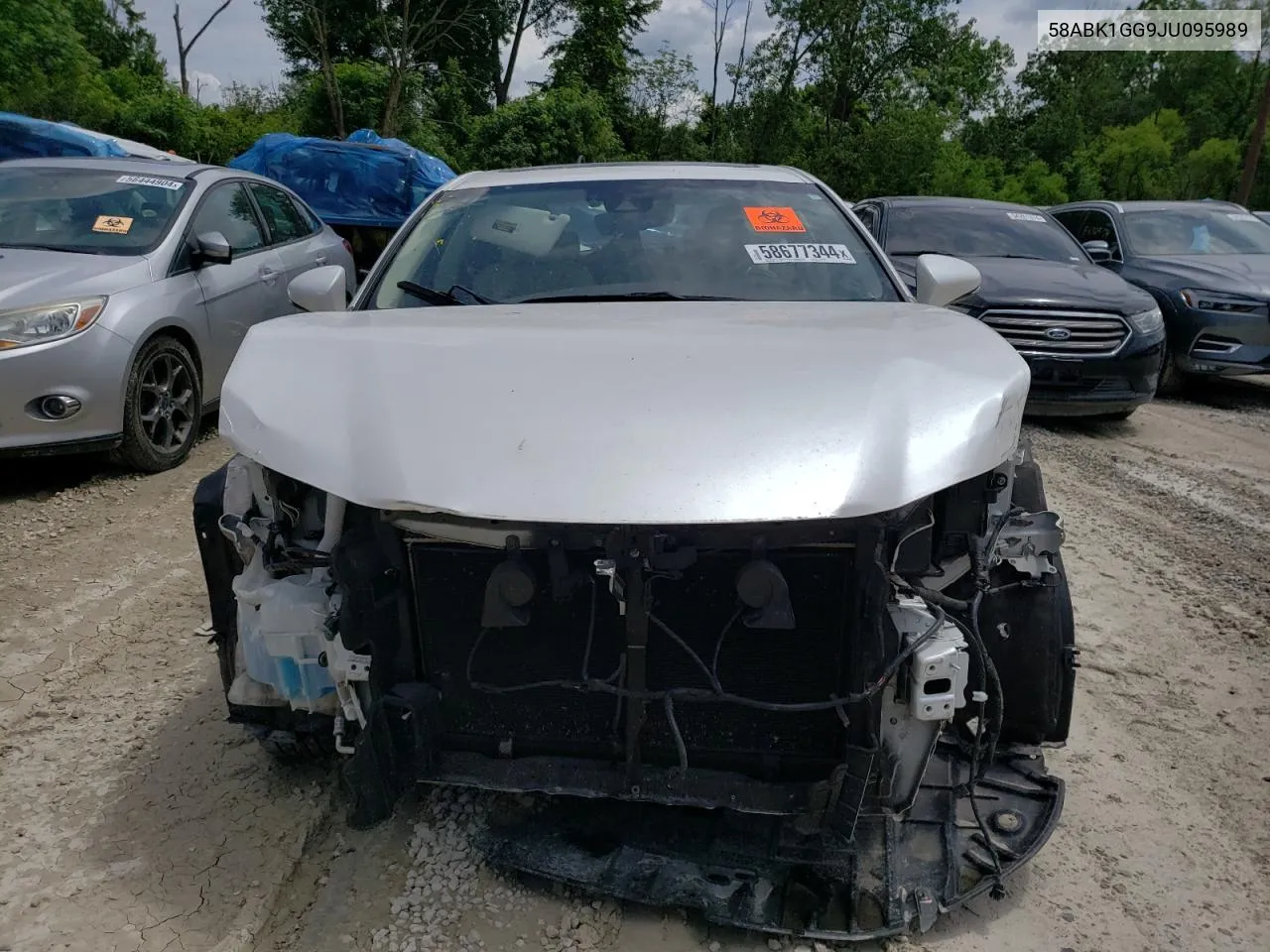 Auction sale of the 2018 Lexus ES , vin: 58ABK1GG9JU095989, lot number: 58677344