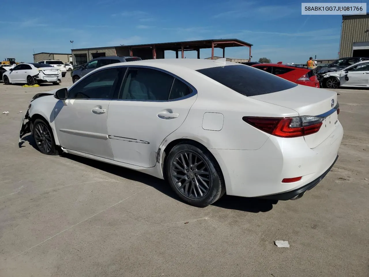 Auction sale of the 2018 Lexus ES , vin: 58ABK1GG7JU081766, lot number: 80321874