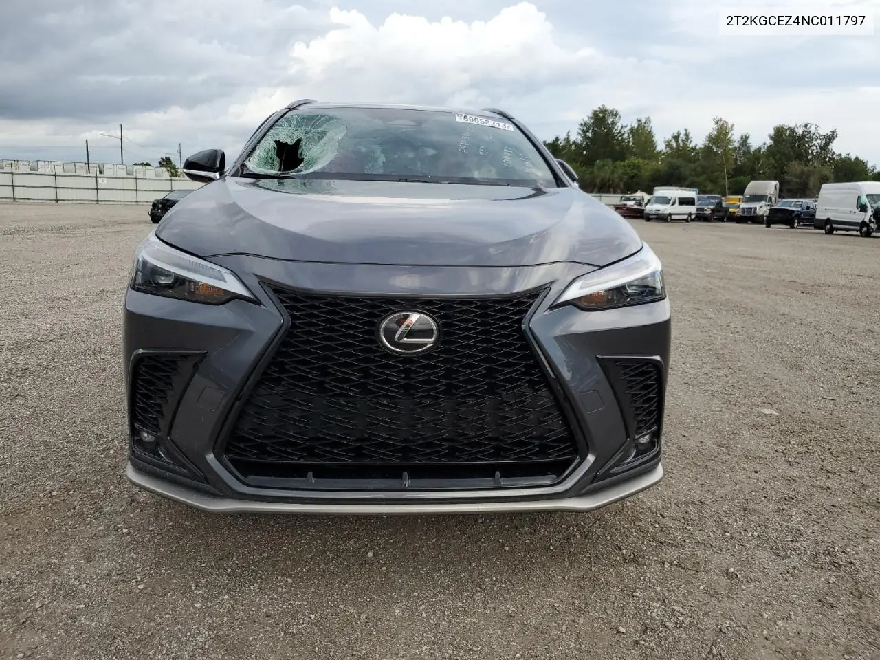 Auction sale of the 2022 Lexus NX , vin: 2T2KGCEZ4NC011797, lot number: 69652213