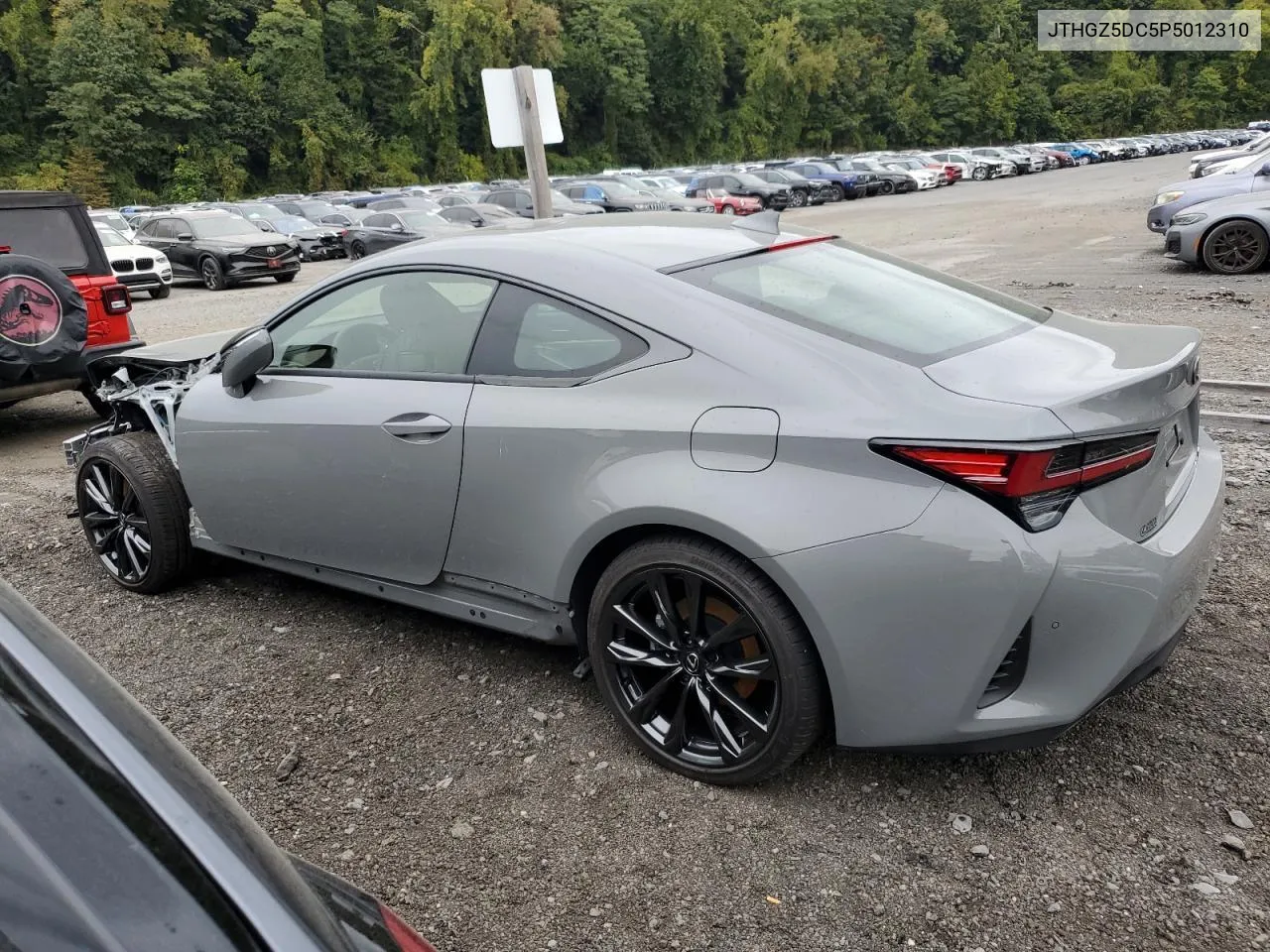 Auction sale of the 2023 Lexus RC , vin: JTHGZ5DC5P5012310, lot number: 89293805