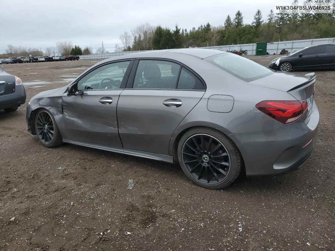 Auction sale of the 2020 Mercedes Benz A klasse , vin: W1K3G4FB5LW046925, lot number: 51093964