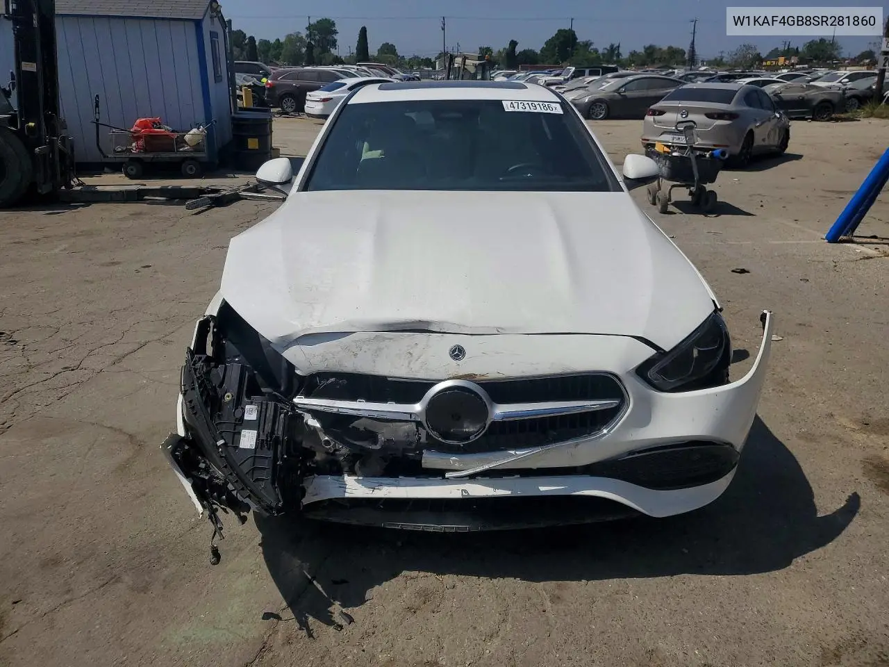 Auction sale of the 2025 Mercedes Benz C klasse , vin: W1KAF4GB8SR281860, lot number: 47319186