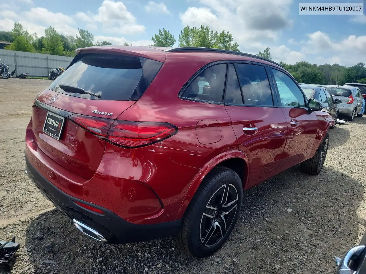 Auction sale of the 2026 Mercedes Benz GLC , vin: W1NKM4HB9TU120007, lot number: 63407616