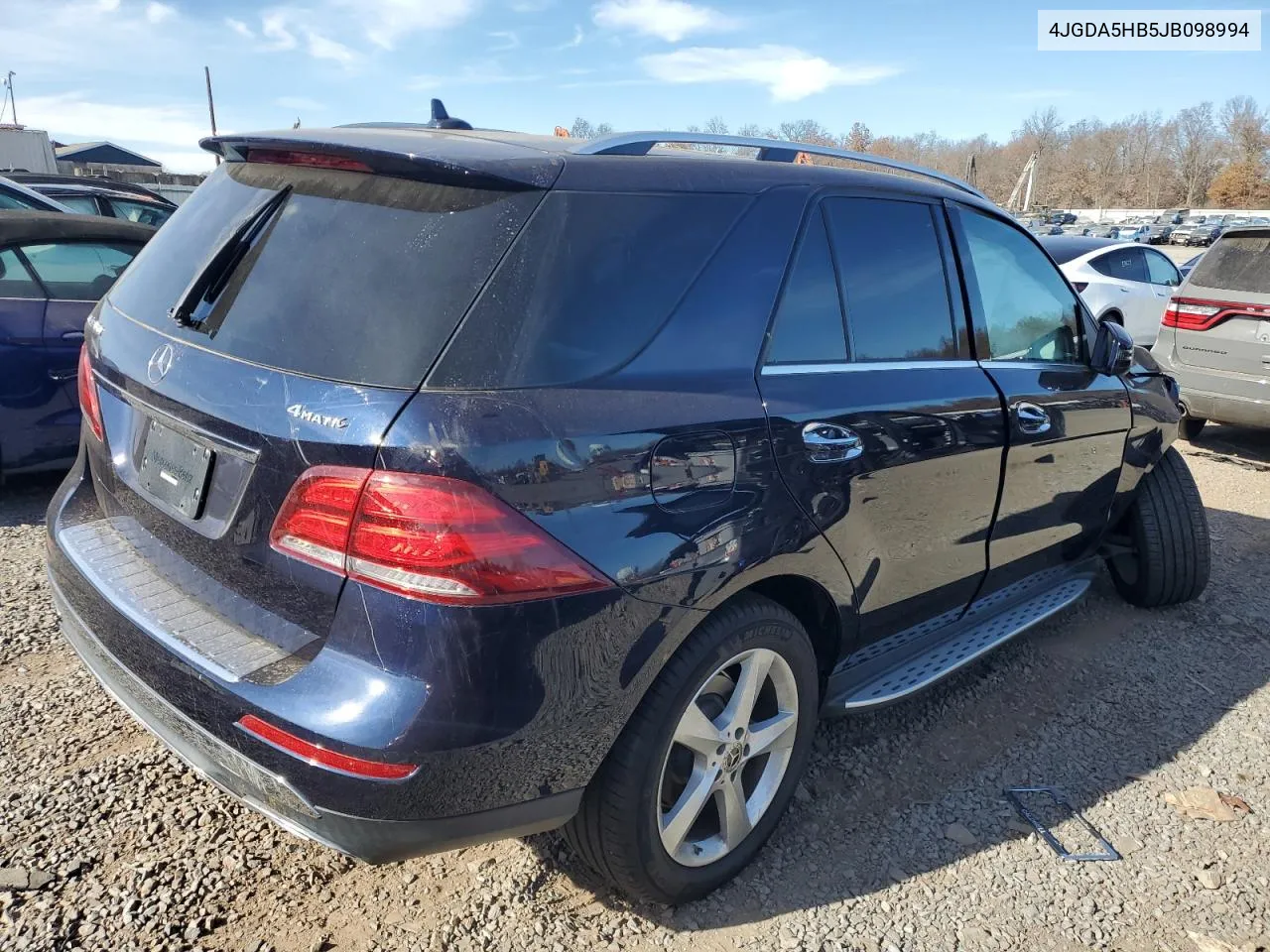 Auction sale of the 2018 Mercedes Benz GLE , vin: 4JGDA5HB5JB098994, lot number: 80688594