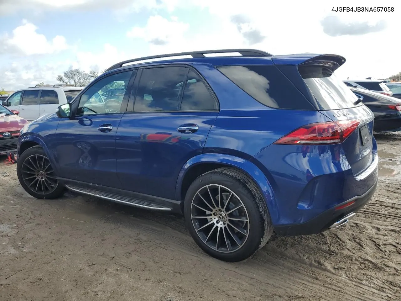 Auction sale of the 2022 Mercedes Benz GLE , vin: 4JGFB4JB3NA657058, lot number: 73645744