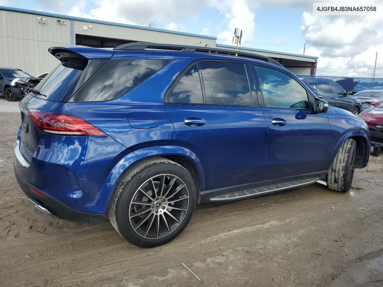 Auction sale of the 2022 Mercedes Benz GLE , vin: 4JGFB4JB3NA657058, lot number: 73645744