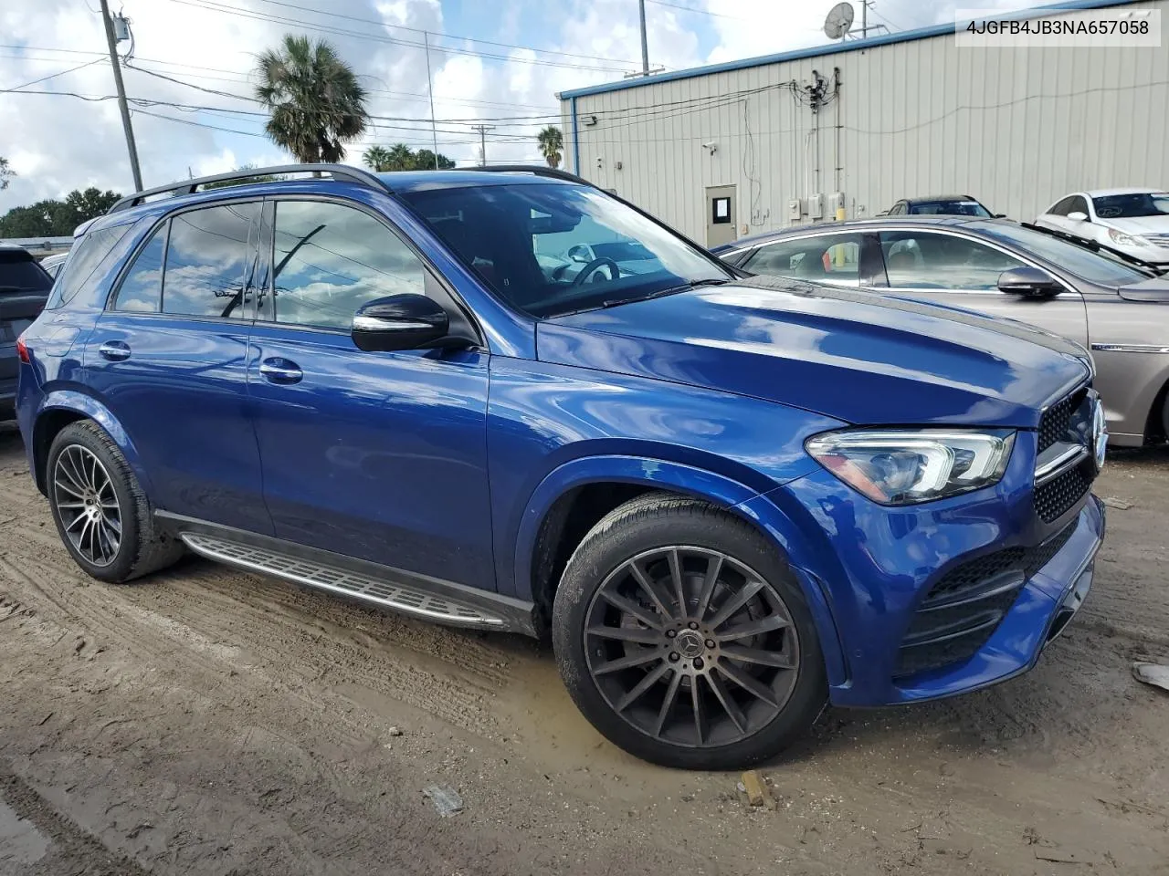 Auction sale of the 2022 Mercedes Benz GLE , vin: 4JGFB4JB3NA657058, lot number: 73645744