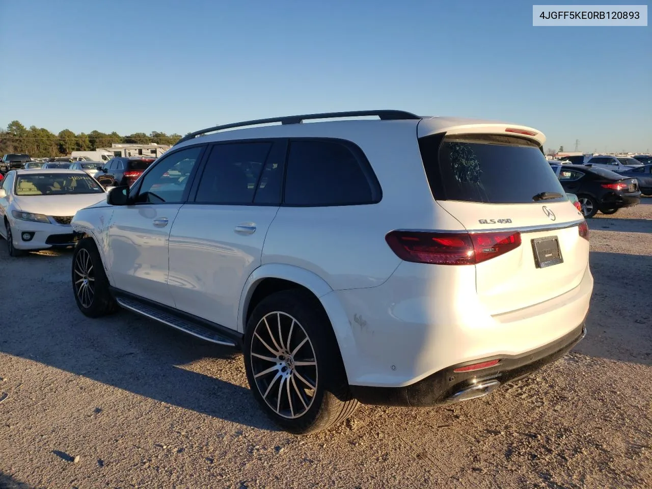 Auction sale of the 2024 Mercedes Benz GLS klasse , vin: 4JGFF5KE0RB120893, lot number: 42458464