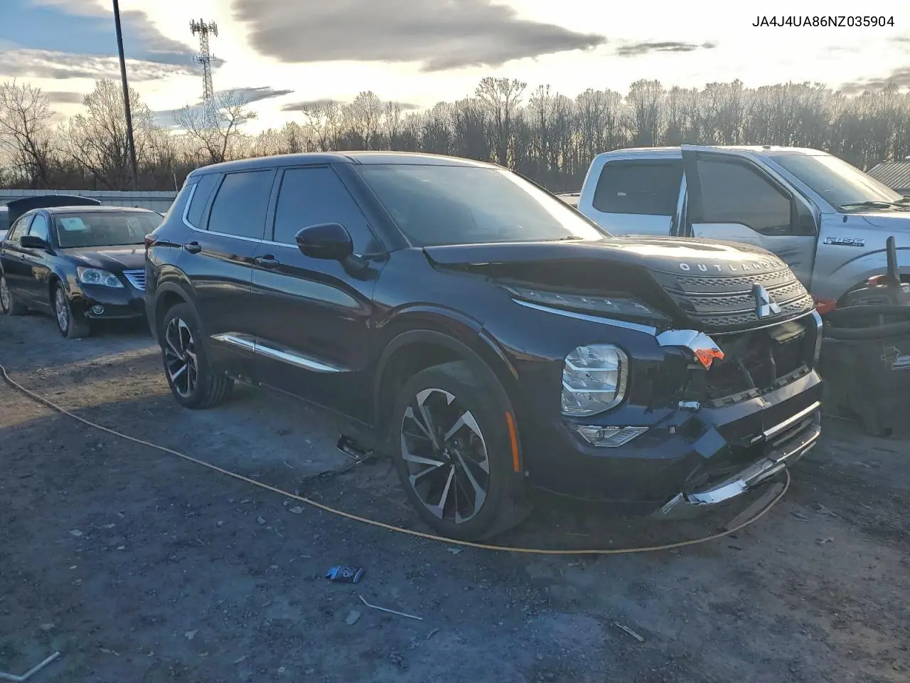 Auction sale of the 2022 Mitsubishi Outlander , vin: JA4J4UA86NZ035904, lot number: 97387035