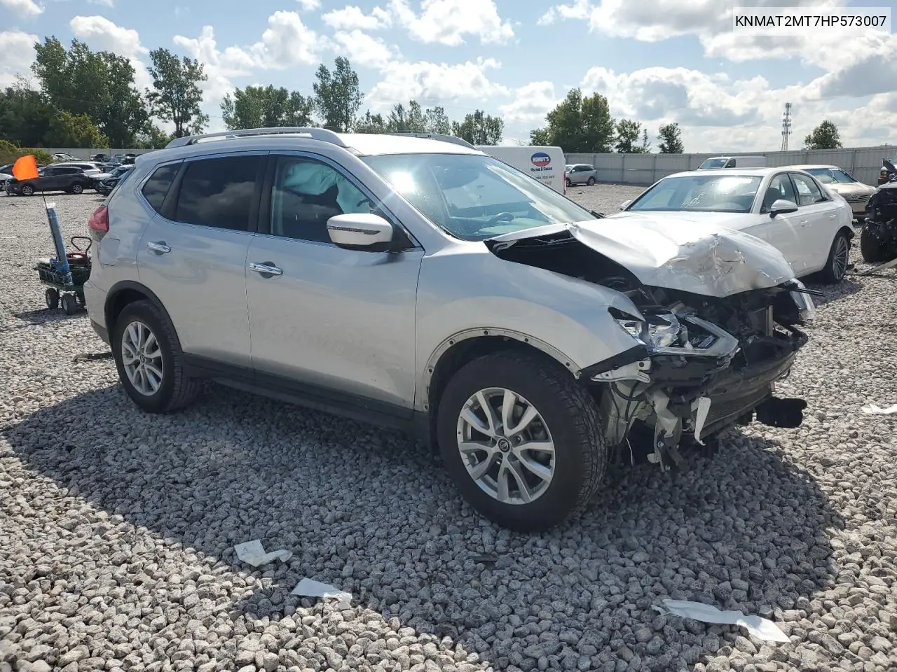 Auction sale of the 2017 Nissan Rogue , vin: KNMAT2MT7HP573007, lot number: 71226055