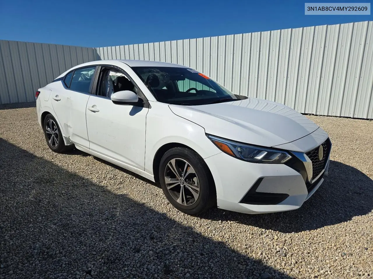 Auction sale of the 2021 Nissan Sentra , vin: 3N1AB8CV4MY292609, lot number: 70443966