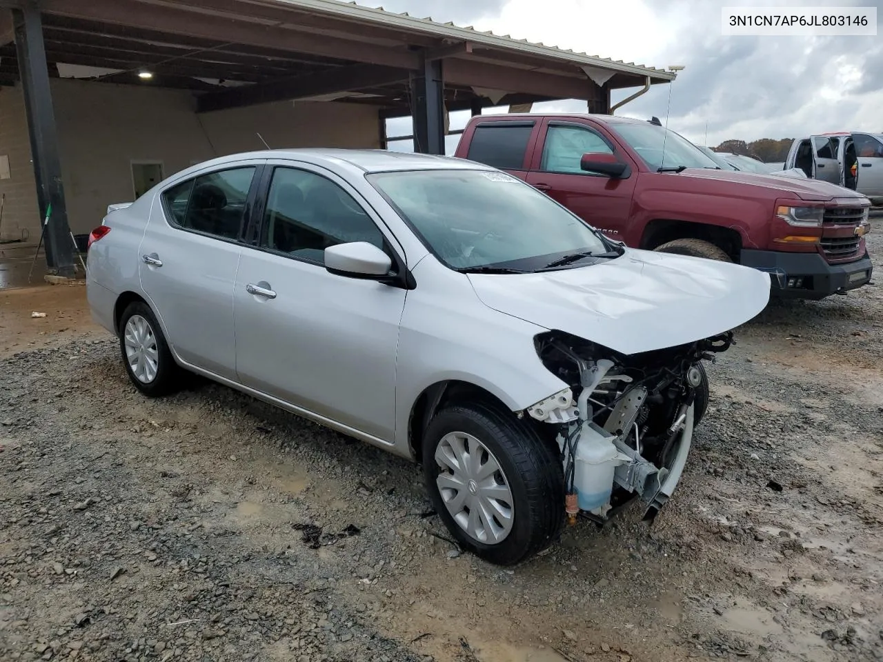 Auction sale of the 2018 Nissan Versa , vin: 3N1CN7AP6JL803146, lot number: 84071664