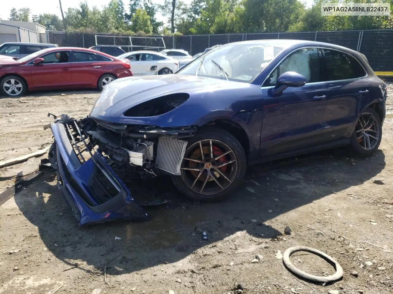 Auction sale of the 2022 Porsche Macan , vin: WP1AG2A58NLB22437, lot number: 62326453