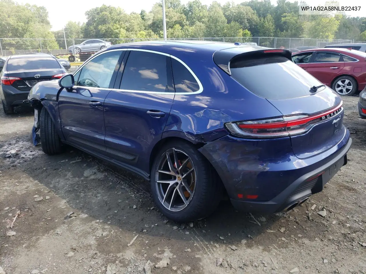 Auction sale of the 2022 Porsche Macan , vin: WP1AG2A58NLB22437, lot number: 62326453