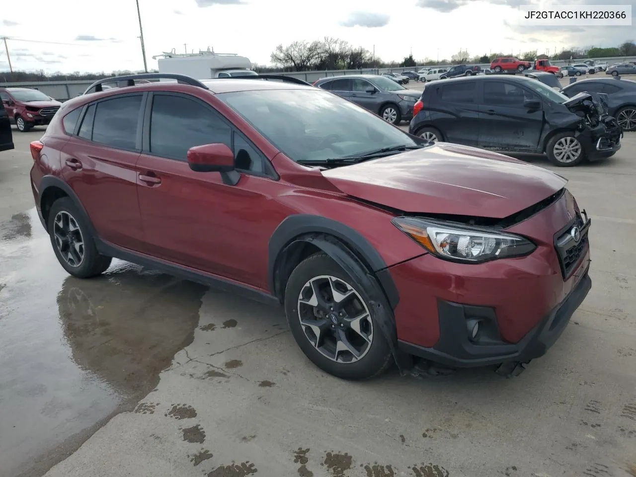 Auction sale of the 2019 Subaru XV , vin: JF2GTACC1KH220366, lot number: 46120814