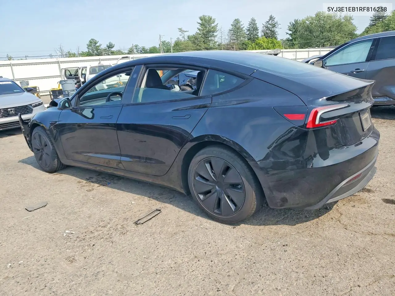 Auction sale of the 2024 Tesla Model 3 , vin: 5YJ3E1EB1RF816258, lot number: 61382396