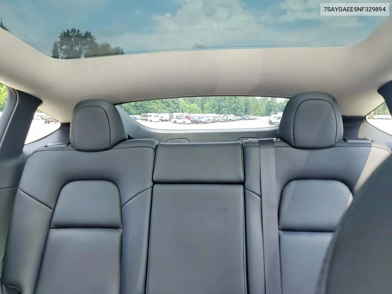 Auction sale of the 2022 Tesla Model Y , vin: 7SAYGAEE5NF329894, lot number: 62052916