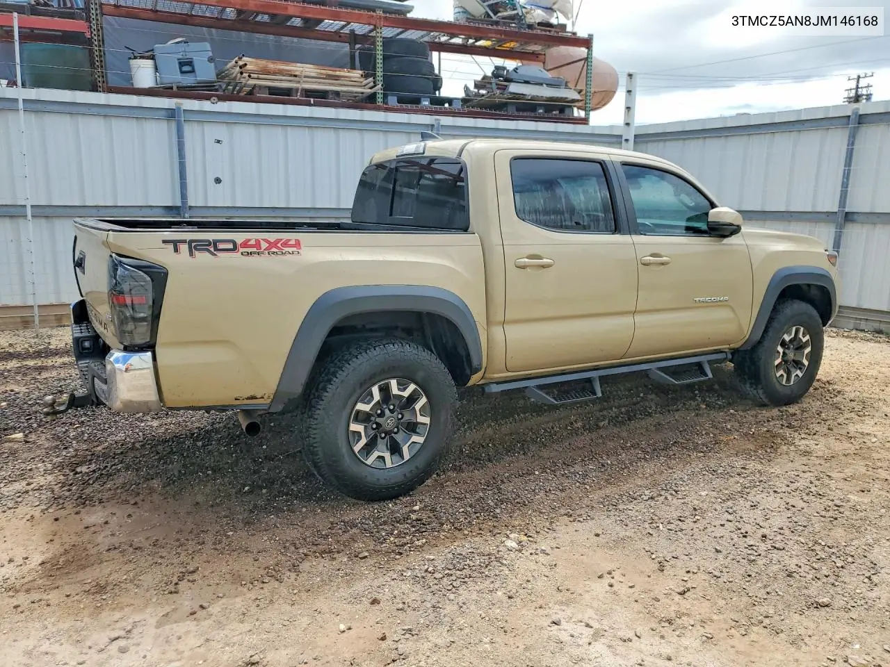 Auction sale of the 2018 Toyota Tacoma , vin: 3TMCZ5AN8JM146168, lot number: 55108186