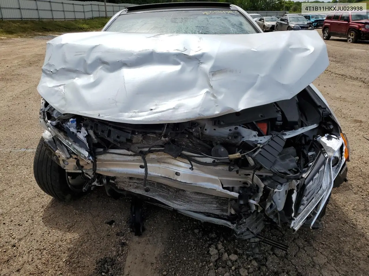 Auction sale of the 2018 Toyota Camry , vin: 4T1B11HKXJU023938, lot number: 50514293