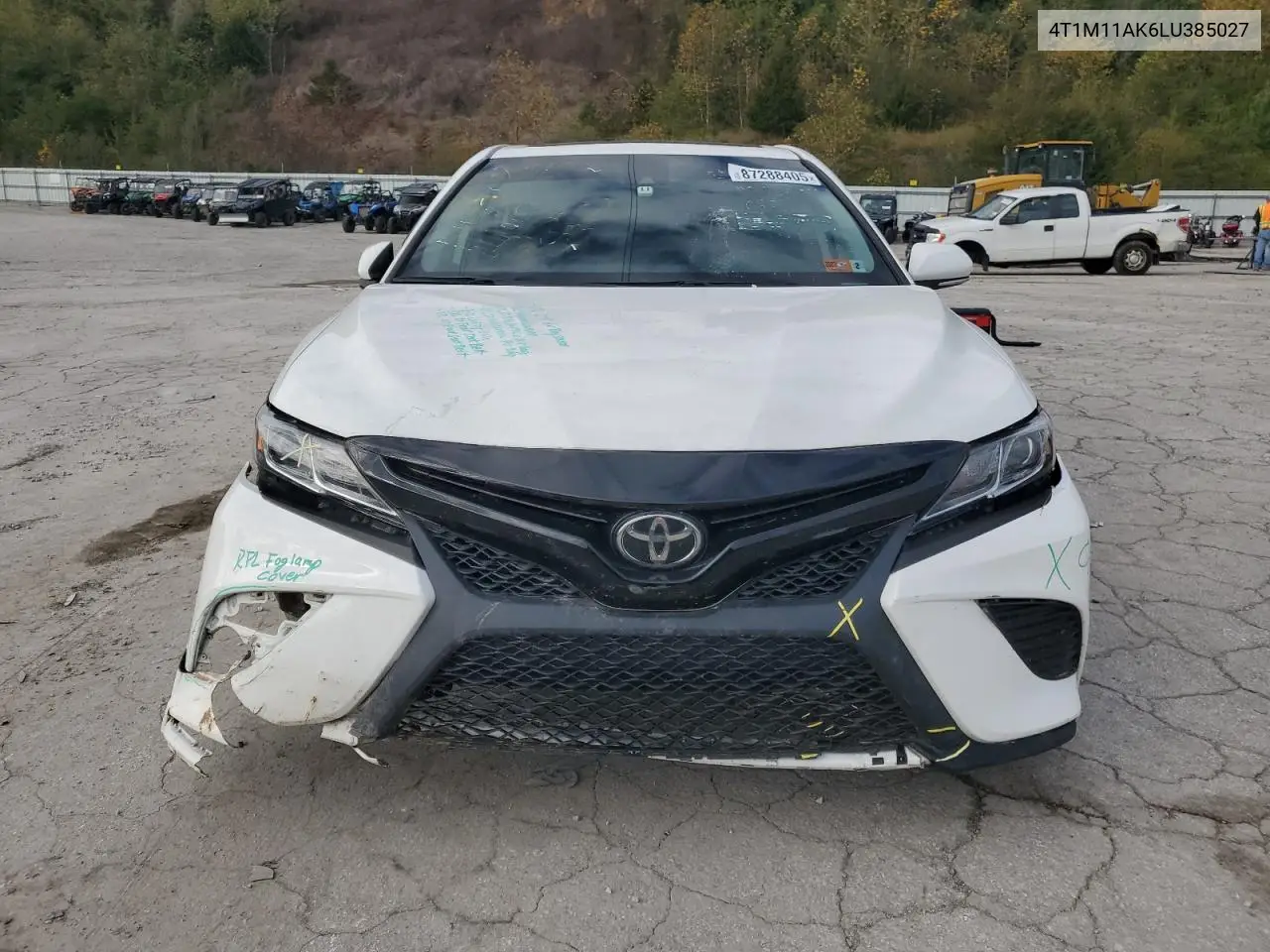 Auction sale of the 2020 Toyota Camry , vin: 4T1M11AK6LU385027, lot number: 87288405
