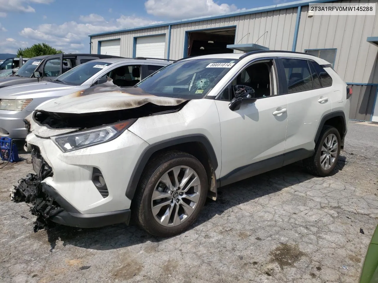 Auction sale of the 2021 Toyota RAV 4 , vin: 2T3A1RFV0MW145288, lot number: 66691814