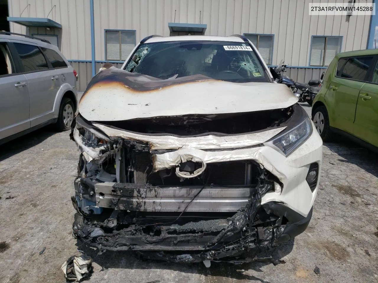 Auction sale of the 2021 Toyota RAV 4 , vin: 2T3A1RFV0MW145288, lot number: 66691814