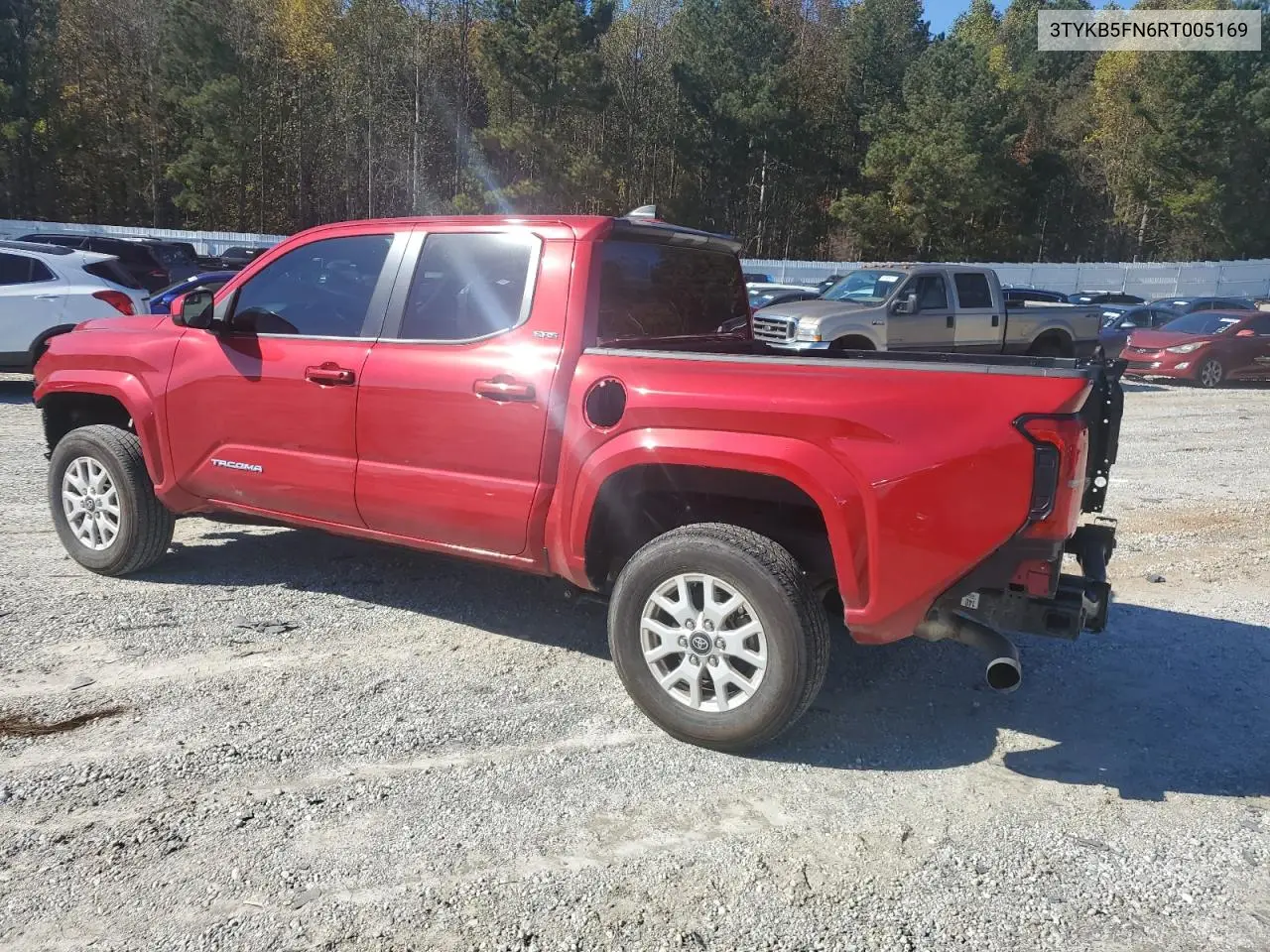 Auction sale of the 2024 Toyota Tacoma , vin: 3TYKB5FN6RT005169, lot number: 90674575