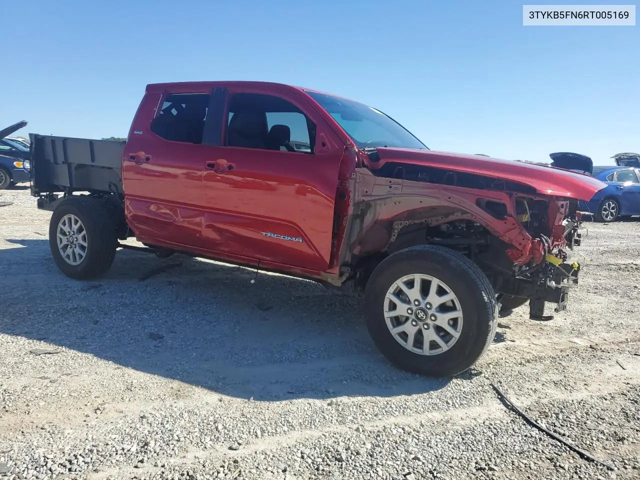 Auction sale of the 2024 Toyota Tacoma , vin: 3TYKB5FN6RT005169, lot number: 90674575