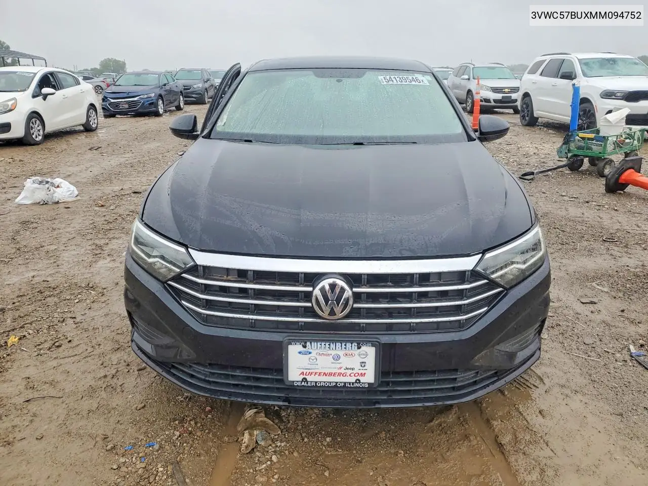 Auction sale of the 2021 Volkswagen Jetta , vin: 3VWC57BUXMM094752, lot number: 54139546