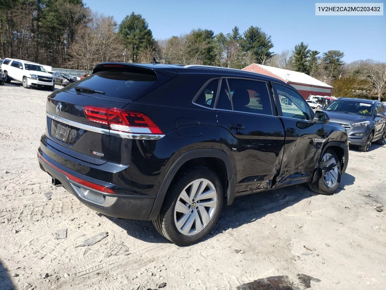 Auction sale of the 2021 Volkswagen Atlas , vin: 1V2HE2CA2MC203432, lot number: 46585754
